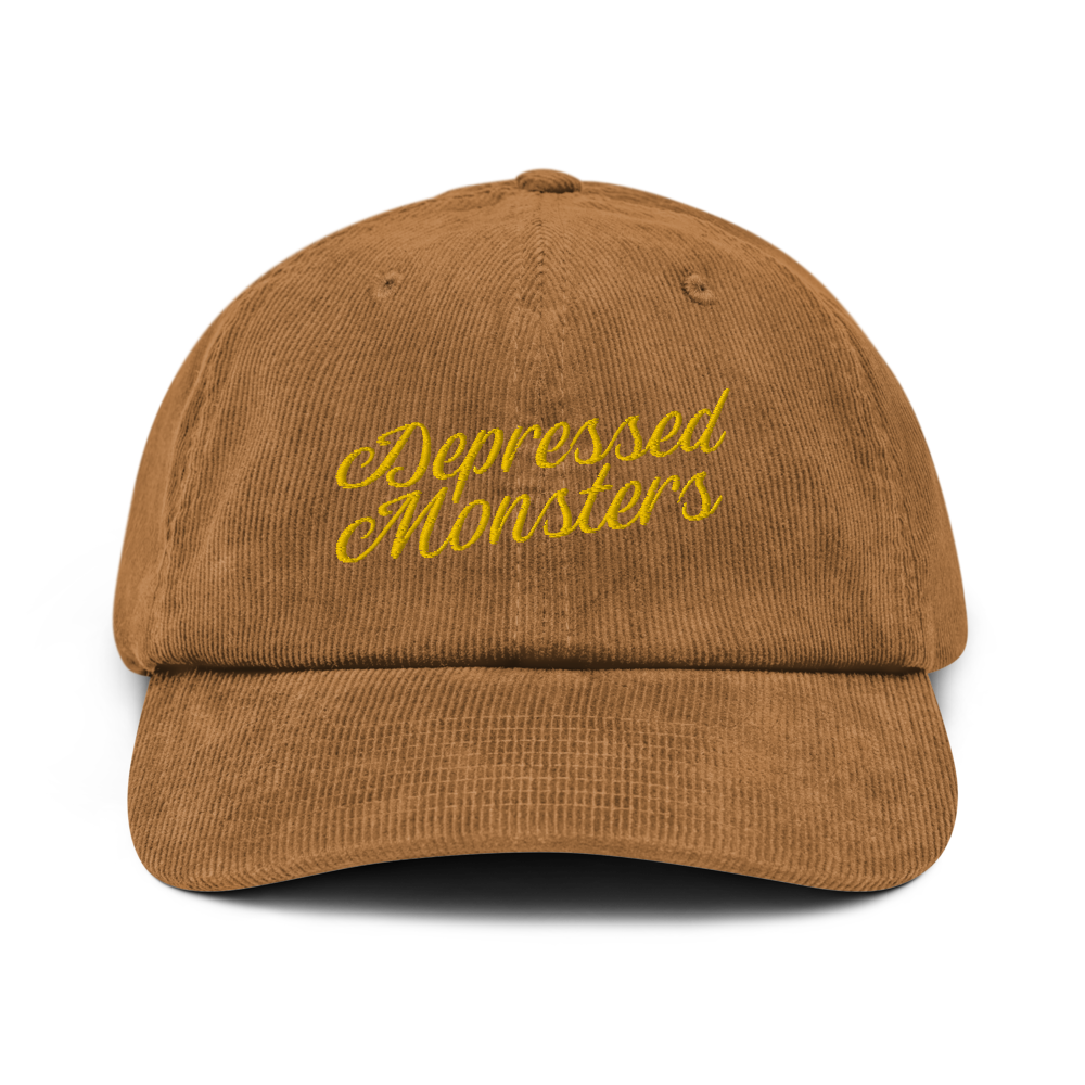 10 Years of Depressed Monsters Corduroy hat