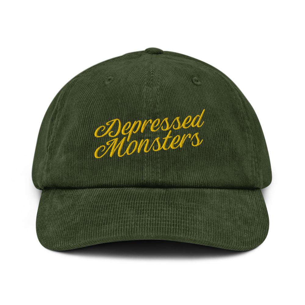 10 Years of Depressed Monsters Corduroy hat