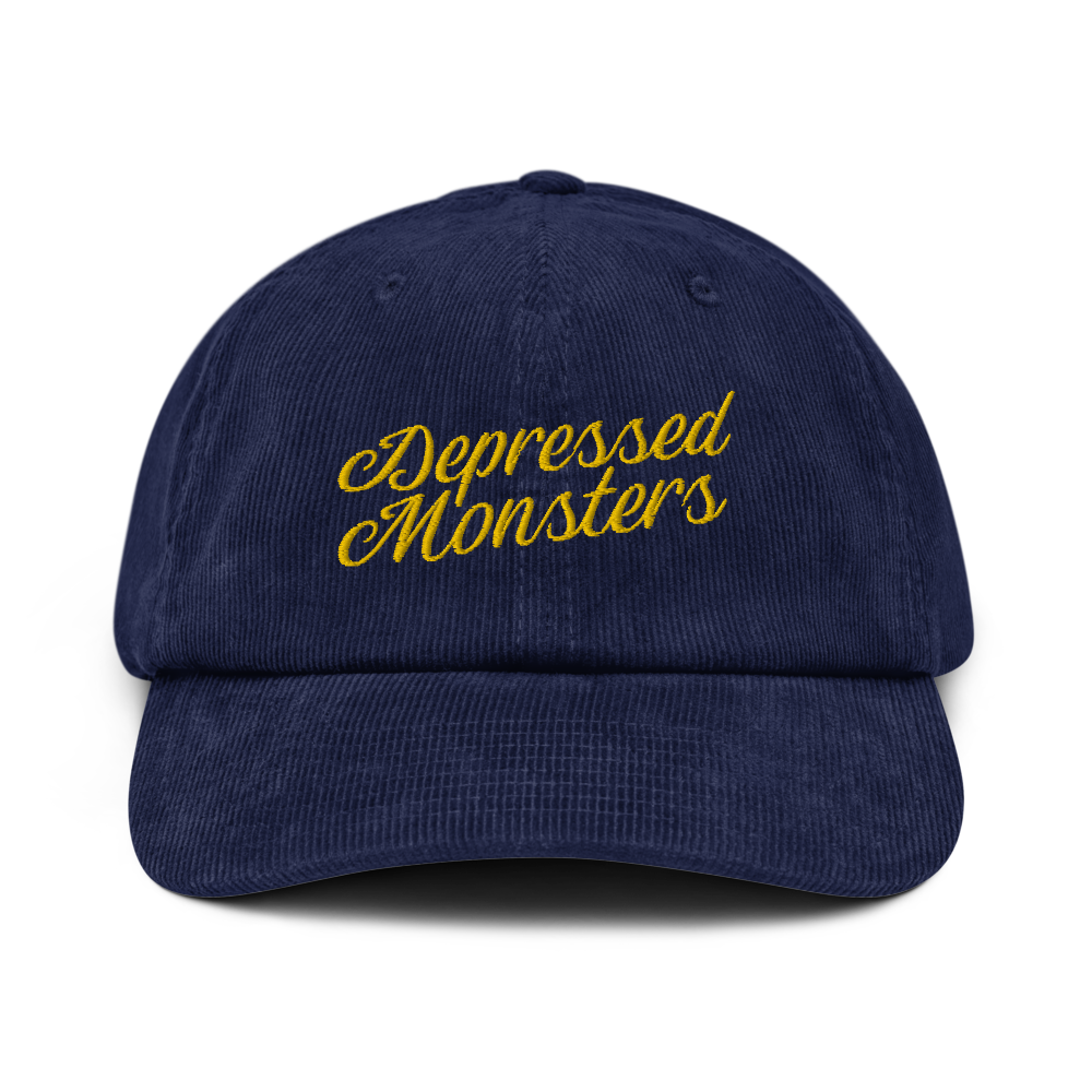 10 Years of Depressed Monsters Corduroy hat