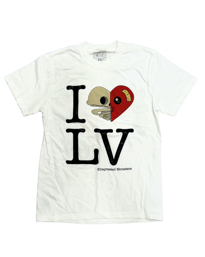 I <3 LV Puff Print T-Shirt